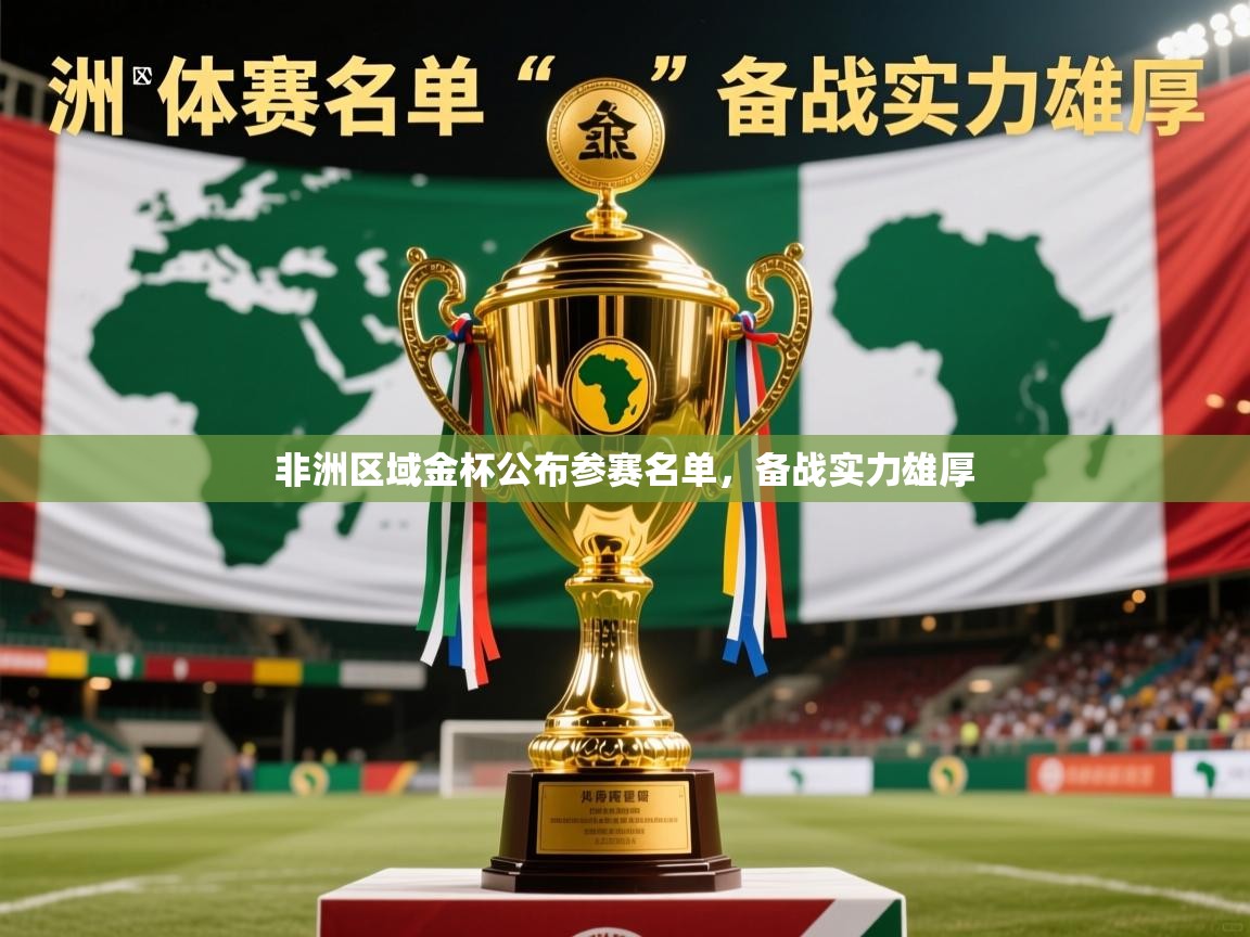 2025 优直播网非洲区域金杯公布参赛名单，备战实力雄厚  第4张